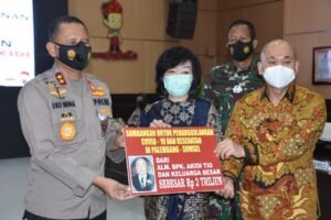 Kapolda Sumsel Terima Hibah Covid Rp 2 Triliun