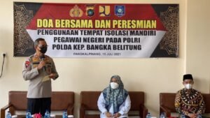 177 Personel Positif Covid-19, Polda Babel Siapkan 4 Tempat Isoman Khusus