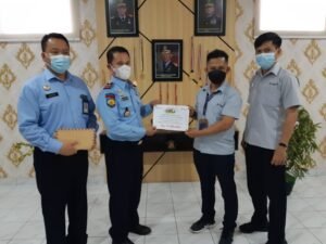 PT Timah Dukung Peningkatkan Sarpras Pelayanan Publik di Lapas Pangkalpinang