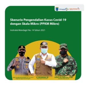 INFOGRAFIS: Skenario Pengendalian Covid 19 dengan Skala Mikro di Kabupaten OKI