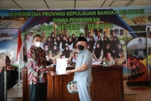 Kunjungi SMAN 1 Belinyu, Ketua DPRD Babel: Pendidikan Adalah Prioritas Utama