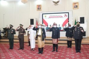 Harnojoyo  Peringati Hari Lahir Pancasila Dipimpin Jokowi Secara Virtual