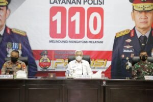 Wagub Mawardi Yahya Hadiri Launching Layanan Polisi 110&nbsp;