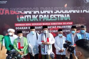 Aksi&nbsp;Solidaritas, Herman Deru Galang Dana dan Gelar Solat Ghoib untuk Palestina