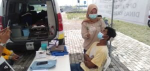 Tiga Pemudik yang Melintasi OKI Reaktif COVID-19