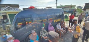 Polres Muara Enim Gelar VASDOOR 19 Lansia Asal Desa Tegal Rejo Lawang Kidul