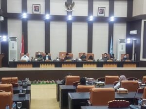 DPRD OKI Gelar Paripurna Pendapat Akhir Bupati Dalam Rangka Pembahasan LKPJ 2020