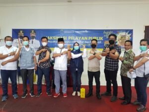 Anggota dan Staf Sekretariat DPRD OKI Jalani Vaksin Tahap II