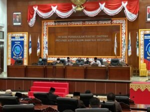 DPRD BABEL Sampaikan 17 Rekomendasi Terhadap LKPJ Gubernur TA 2020