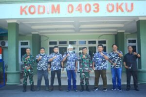 DPD Bapera OKU Sowan ke Kodim 0403/OKU