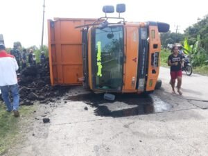Ditimpa Truk Bermuatan Batubara, Warga Lahat Meregang Nyawa di Tempat