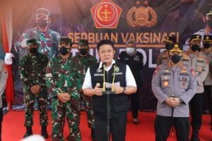 Usai Divaksin,&nbsp;2000 Personil TNI/ Polri Makin Siap Bantu Pemerintah Tegakkan Prokes