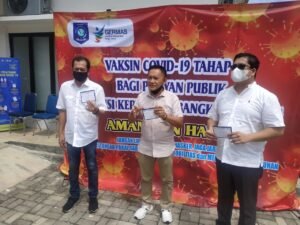 Giliran Pimpinan, Anggota dan Pegawai Sekretariat DPRD Babel Disuntik Vaksin Covid-19