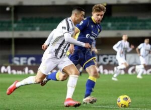 Juventus Gagal Boyong Tiga Poin dari Markas Verona