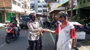 Polres Muara Enim Giatkan Sosialisasi Protokol Kesehatan