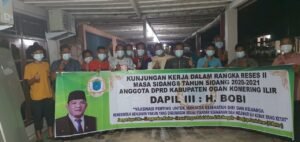H.Bobi akan Perjuangkan Aspirasi Masyarakat Dapil III
