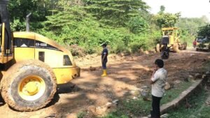 Alhamdulillah! Ruas Jalan Desa Jembatan Gantung dan Talang Simpang Diperbaiki