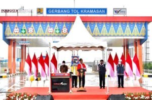 Herman Deru Dampingi Presiden Jokowi&nbsp; Resmikan Ruas Tol Kayuagung-Palembang&nbsp;