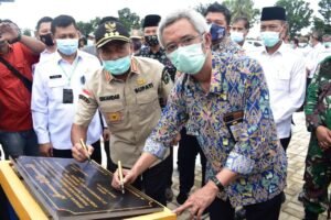 Bupati OKI Resmikan Embung Kayuagung, Pariwasata Berkonsep Konservasi Air