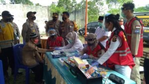 Polres Musirawas Gelar Rapid Tes Gratis di Kecamatan Selangit