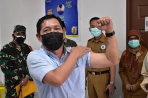 OKI Vaksinasi 3.202 Tenaga Kesehatan