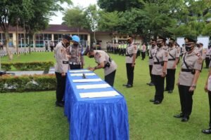 Sejumlah Perwira di Polres Muara Enim Dimutasi, Ini Daftar Namanya