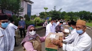 10 Ponpes Di Musirawas Terima Bantuan Alkes COVID-19