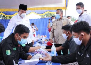 PMI Muba Ajak Masyarakat Gotong Royong Putus Penyebaran COVID-19