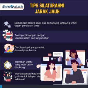 [INFOGRAFIS] Tips Silaturahmi Jarak Jauh