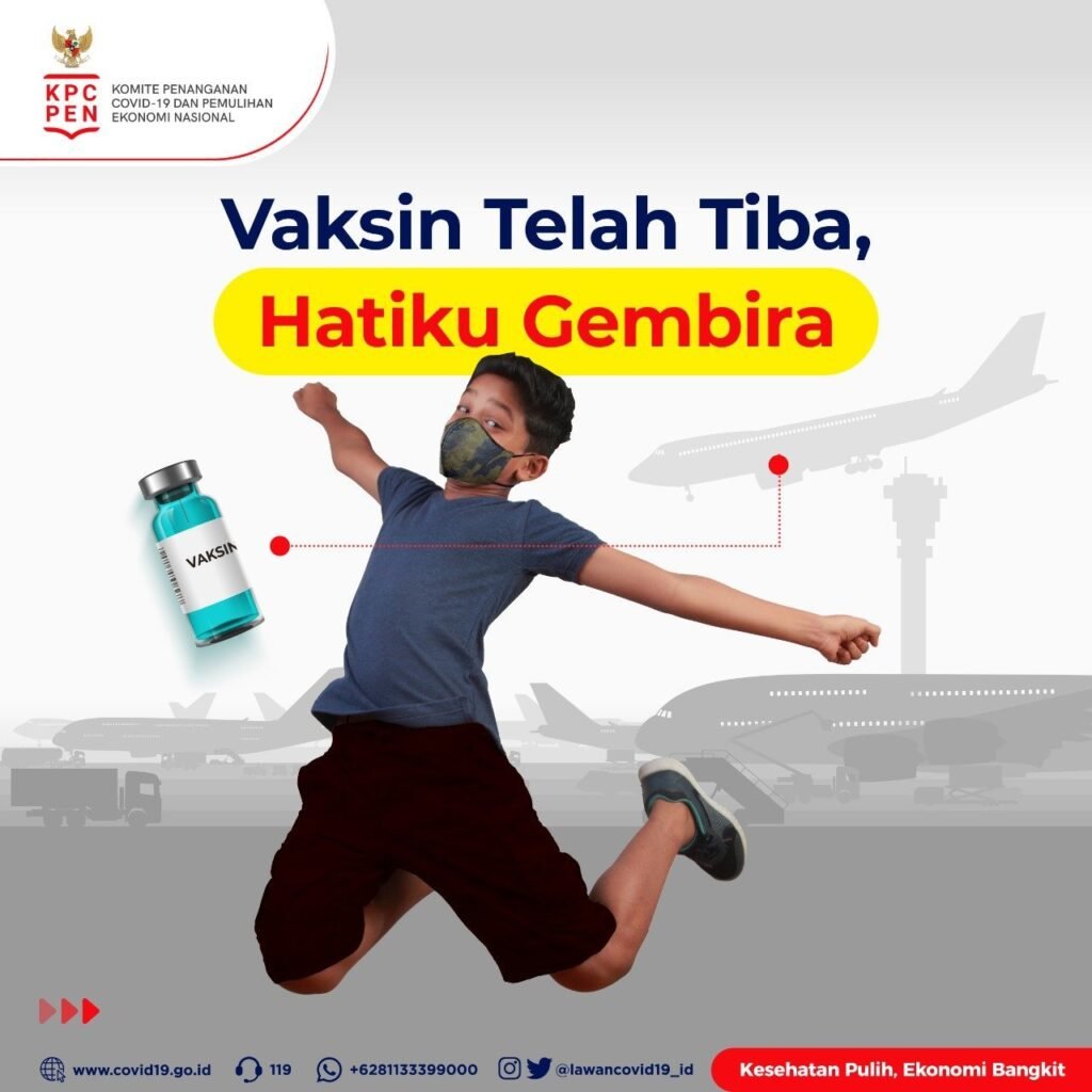 [INFOGRAFIS] Vaksin Covid 19 Telah Tiba