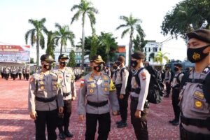 Personel Polres Karimun Siap Kawal Jalannya Puncak Pilkada Serentak 2020