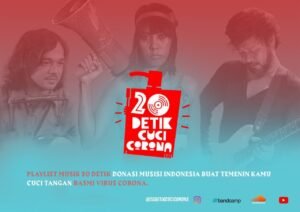 Vinyl #20DetikCuciCorona Diserahkan, Agar Masyarakat Tak Terabaikan