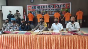 Satresnarkoba Pangkalpinang Bongkar Empat Jaringan Peredaran Narkoba