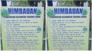 Buat Imbauan Prokes dengan Bahasa Komering