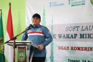 Herman Deru Resmikan Bank Wakaf Mikro Ponpes Nurul Huda