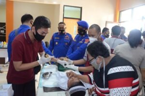 Peringati HUT Polairud, Dit Polairud Polda Babel Fokus Gelar Bakti Sosial