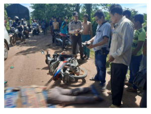 Pengendara Motor Asal SP Padang Tewas Dilindas Truk