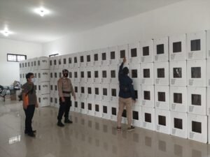 Surat Suara Pilkada Basel Akan Dikirim, Bawaslu Cek Kesiapan Gudang KPU