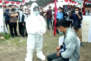 KPU OKU Siapkan Prokes Ketat, Warga Diimbau Tidak Takut Terpapar Covid 19 Saat Mencoblos