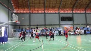 Cari Bibit Unggul, Perbasi Belitung Timur Gelar Turnamen Bola Basket U-18