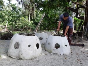 PT Timah Berdayakan Nelayan Rebo Buat Rumah Ikan