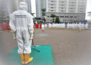 Melihat Para Pahlawan COVID Peringati Hari Pahlawan di Wisma Atlet