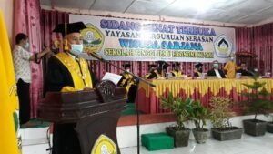 Gelar Wisuda Tatap Muka, Begini Protokes yang Diterapkan STIE Serasan Muara Enim