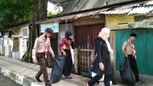 Ambalan pramuka UIN Raden Fatah Gelar Aksi Peduli Kampus