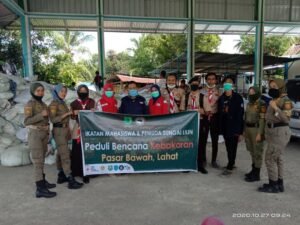 Imawa Sungai Lilin Salurkan Bantuan kepada Korban Kebakaran di Kabupaten Lahat