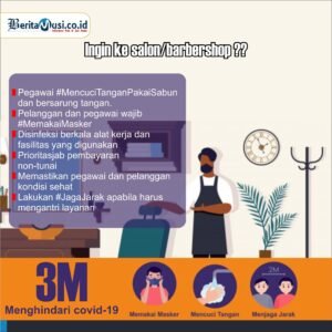 [INFOGRAFIS] Tips Aman Pergi ke Salon/Barbershop