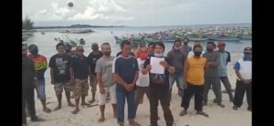 Puluhan Nelayan Tolak Rencana Penambangan KIP di Perairan Matras