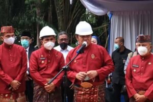 Gubernur Resmikan Pencanangan Pembangunan Infrastruktur Jalan dan Jembatan