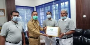 Sinarmas Group Gelontorkan 150 Sak Semen untuk Korban Kebakaran di Lahat