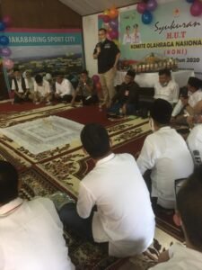 KONI Sumsel Gelar HUT ke-82 Dengan Sederhana